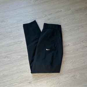 Black Nike Track Jogger Pants with Logo